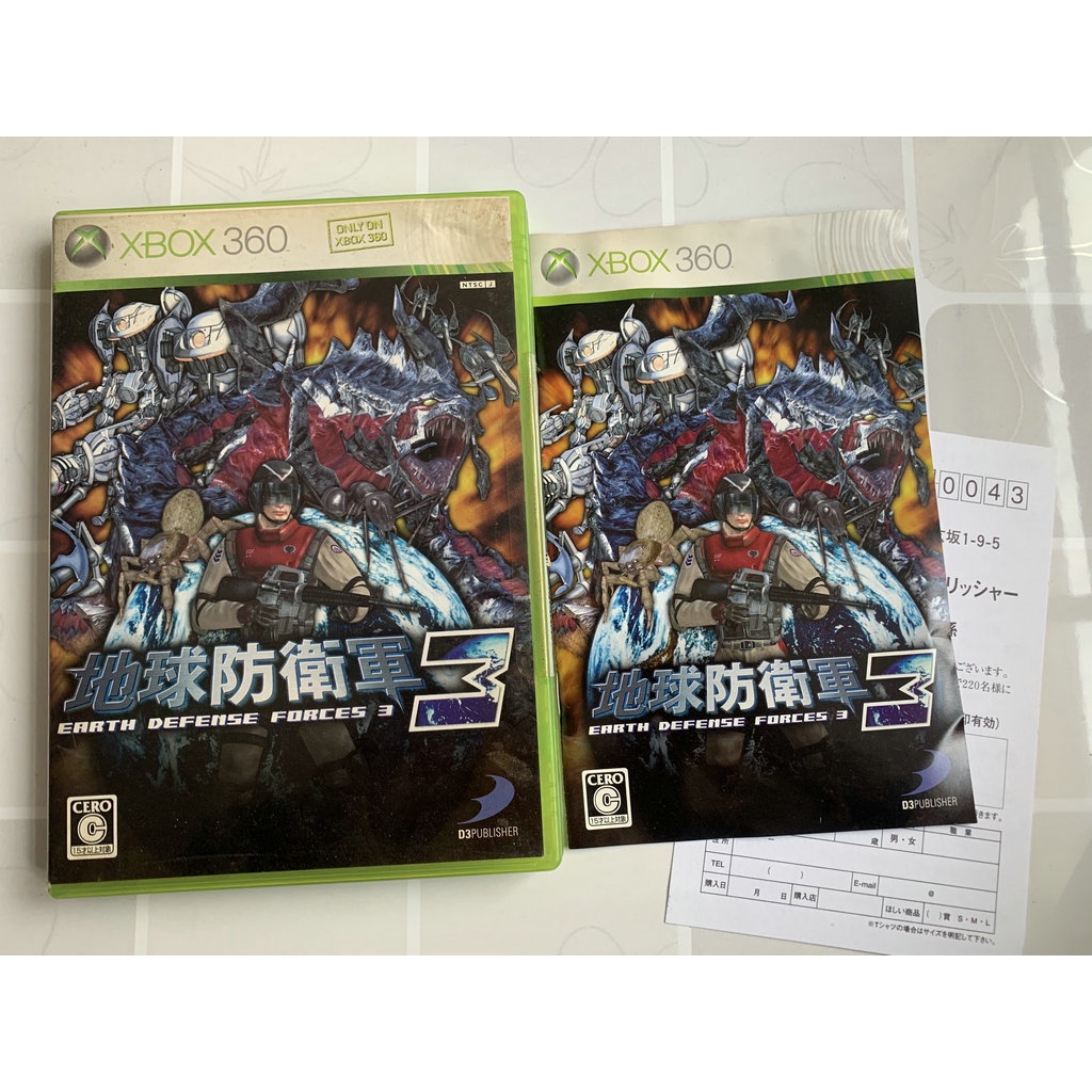 地球防衛軍xbox360 Ptt Dcard討論與高評價商品 21年10月 飛比價格