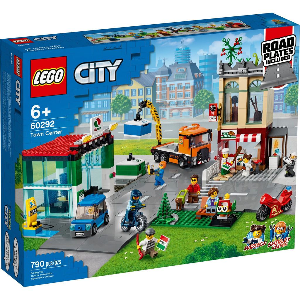 🟦電積系🟩北投🟥LEGO 60292 市中心 🟨City