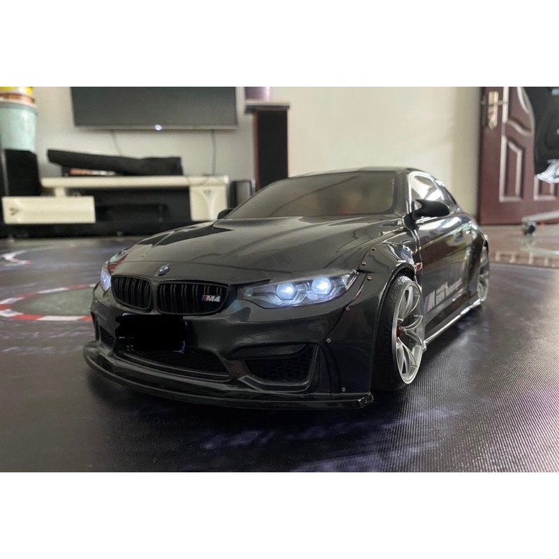 *TSR*極速模型 BMW F82 M4 LB 寬體爆龜大包 1/10 RC透明車殼 遙控甩尾飄移/電房/平跑