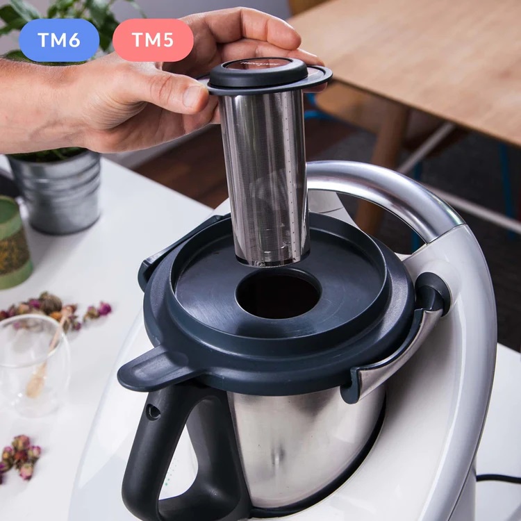 美善品適用Mixcover不銹鋼濾茶器Thermomix TM5/TM6