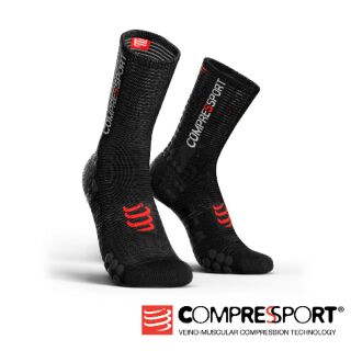 瑞士 COMPRESSPORT V3 自行車短襪 (黑)
