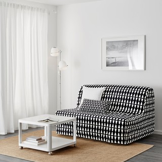 北歐工業風IKEA宜家LYCKSELE HÅVET雙人沙發床/含床架+床墊+沙發套/二手九成新/原$9995特$4900