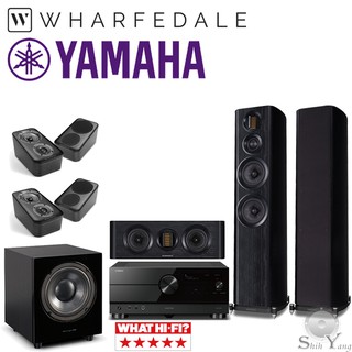 YAMAHA RX-A4A+Wharfedale EVO 4.4+EVO4.CS+WH-D10+4支D300 3D