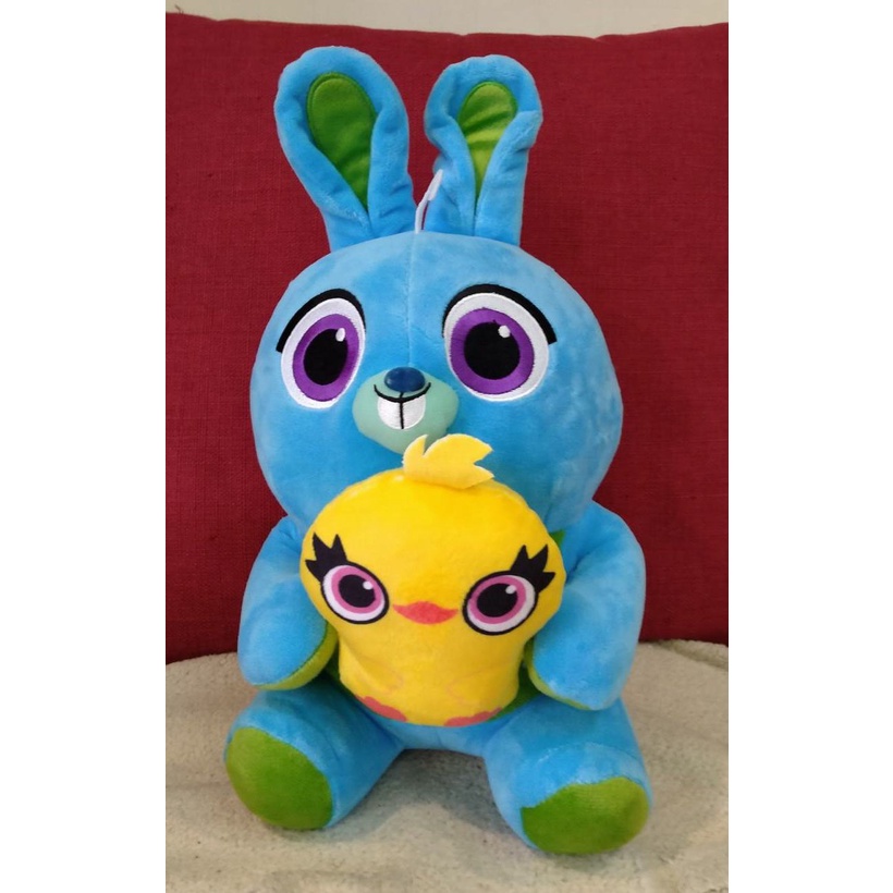 【現貨】 12吋 鴨霸 兔崽子 鴨子兔子 兔崽子抱鴨霸 玩具總動員叉奇胡迪巴斯光年三眼怪 娃娃 玩偶 鴨霸娃娃兔崽子娃娃