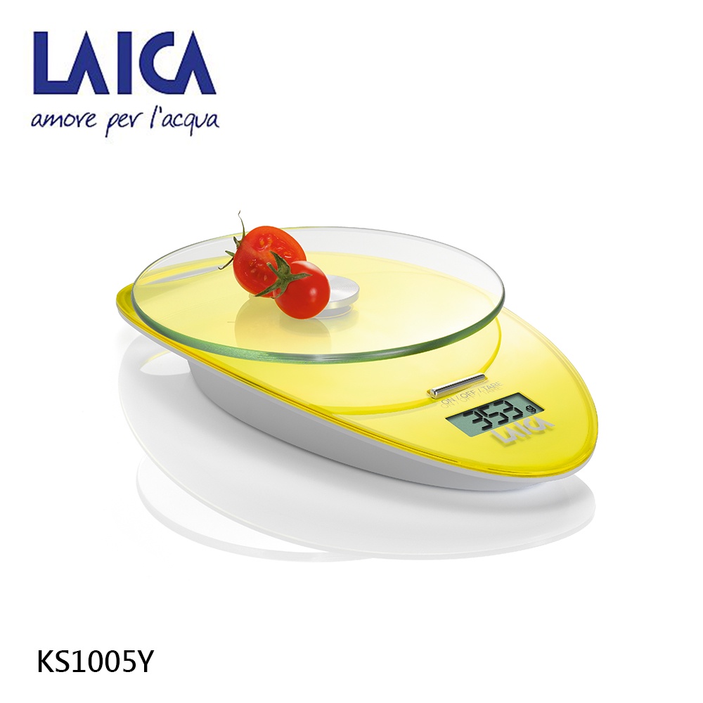 (聊聊享折扣/蝦皮最低價) 義大利 萊卡 LAICA 時尚設計觸控式彩色電子廚房秤 磅秤 料理秤 廚秤 KS1005