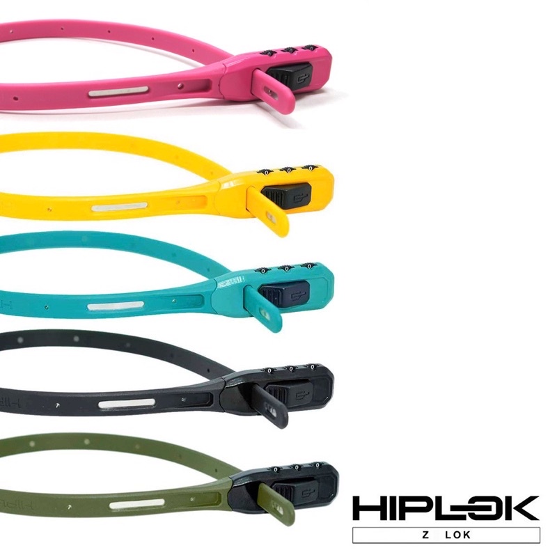 英國HIPLOK Z-LOK Combo密碼束帶鎖 自行車鎖 行李鎖 安全帽鎖 密碼鎖