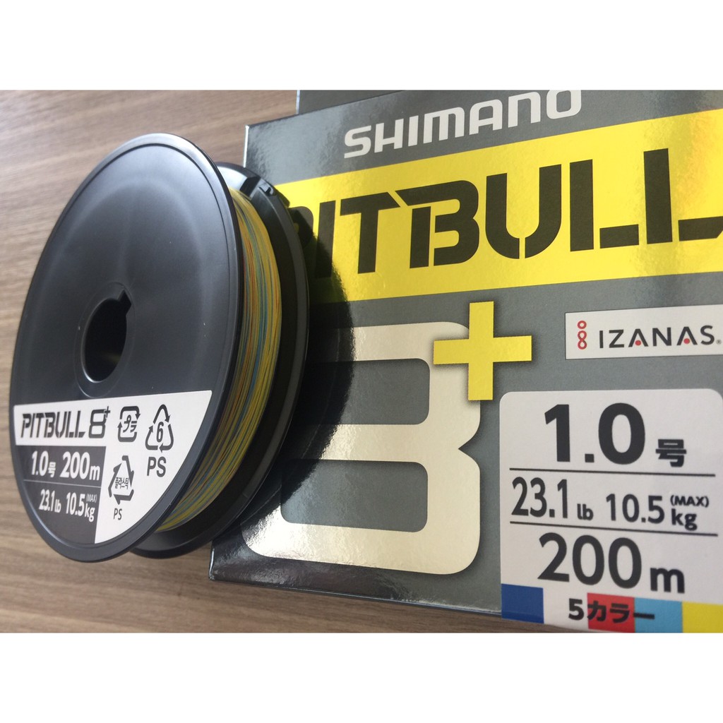 🔥【台南平昇釣具】🔥SHIMANO LD-M61T  PITBULL 8+ 200米 PE線 母線 日本製 粉色/五色