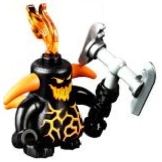 磚家 LEGO 樂高 人偶 未來騎士 Nexo Knights Scurrier 黑炎魔 含武器 70323