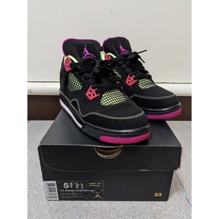 NIKE AIR JORDAN4 RETRO 30TH GG 黑紫 潑墨 4代