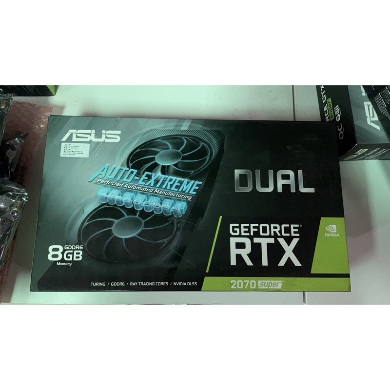 全新現貨 可刷卡 未鎖 華碩 ASUS DUAL RTX 2070S O8G EVO 顯示卡