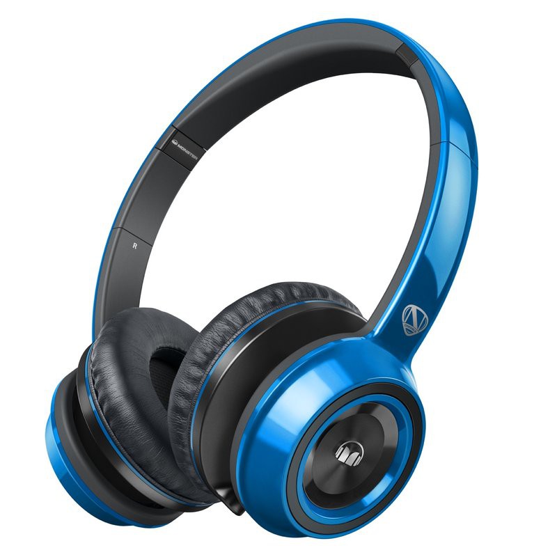 美國 Monster N-TUNE V2 with ControlTalk (藍色)耳罩式線控耳機