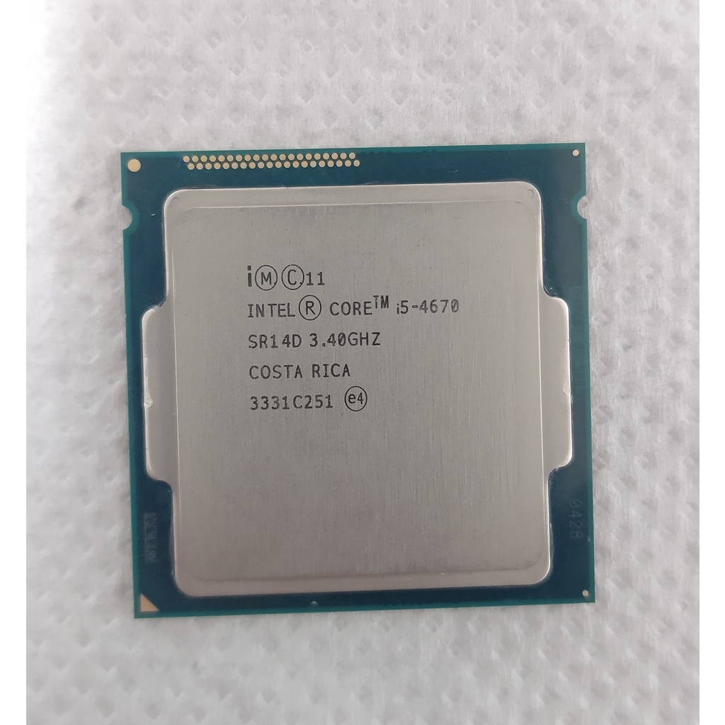 Intel Core i5-4670 CPU 附原廠銅底風扇