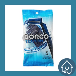 多可樂客DORCO 不鏽鋼刮鬍刀 輕便刀 刮鬍刀 5支入