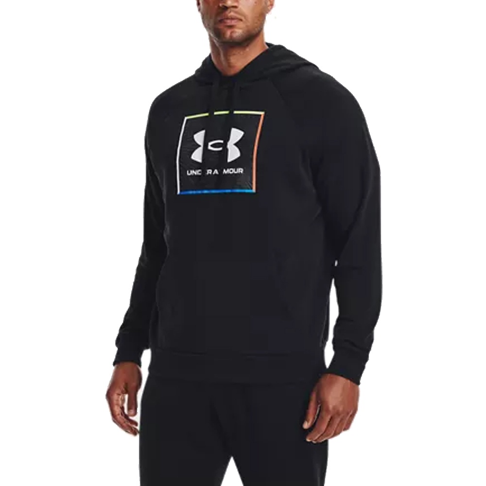 UNDER ARMOUR 男 RIVAL FLEECE 長袖上衣 帽T - 1370349001