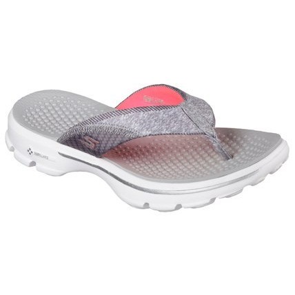 SKECHERS GOWalk3 14250 拖鞋 兩色 黑色/灰色 特惠價!!!