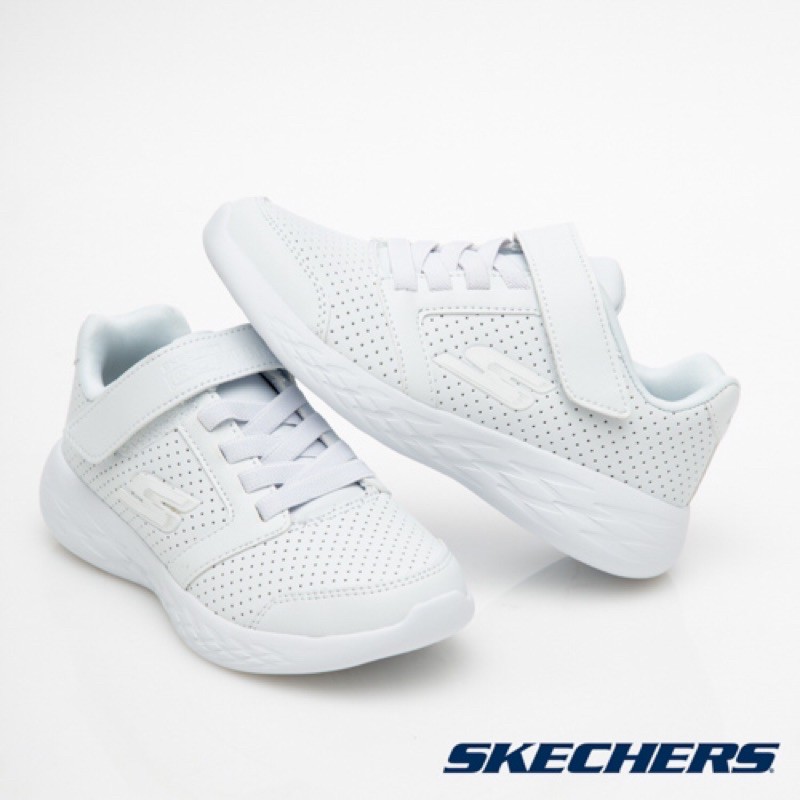 【二手】【SKECHERS】男童 學生白鞋 白布鞋(18公分&amp;20公分）