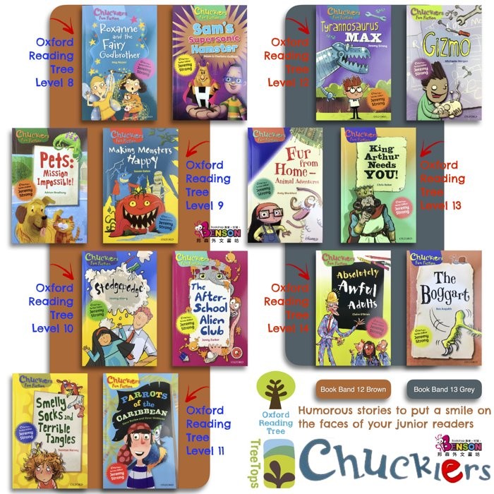 [邦森外文書] Oxford Reading Tree Chucklers Fun Fiction 牛津閱讀樹L8-14