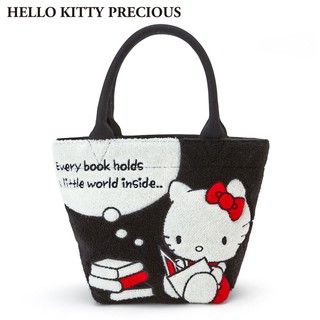 (現貨在台)日本正品Sanrio三麗鷗 優質刺繡 手提包 手提袋手拿包 HELLO KITTY PRECIOUS 凱蒂貓