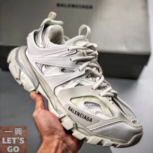 Balenciaga Black grey and red Track 2 sneakers TheDoubleF