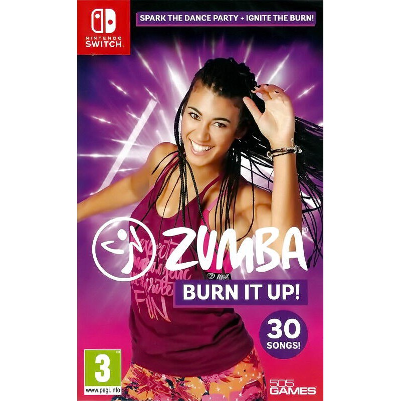 【二手遊戲】任天堂 SWITCH NS 尊巴健身舞 脂肪燃焼 倫巴 健身 有氧 ZUMBA BURN IT UP 中文版