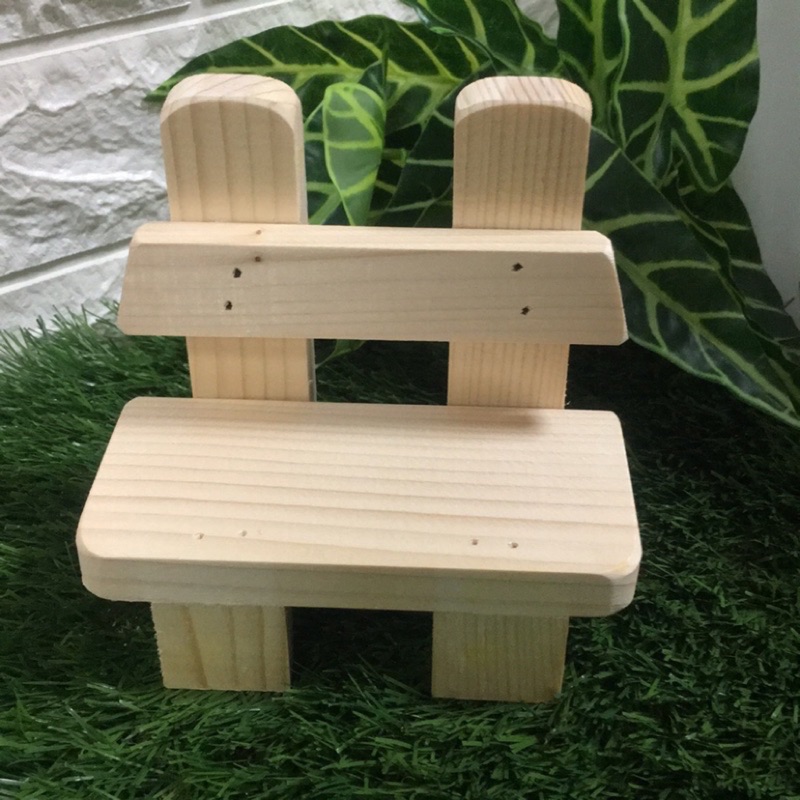 木頭製 小公園椅 #擺飾
