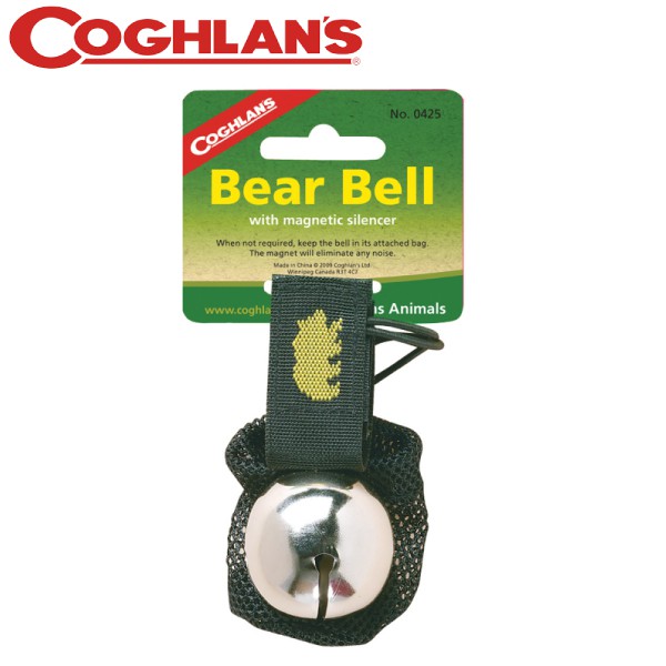 【COGHLANS 加拿大 熊鈴 】0425/鈴鐺/熊鈴/消音磁鐵/登山/露營/悠遊山水
