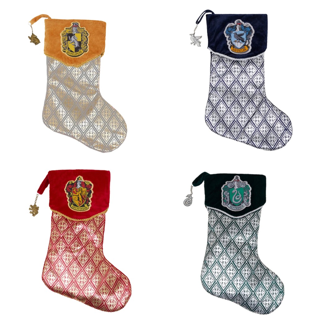 Peoria✿英國哈利波特 學院聖誕襪 襪子 Stocking