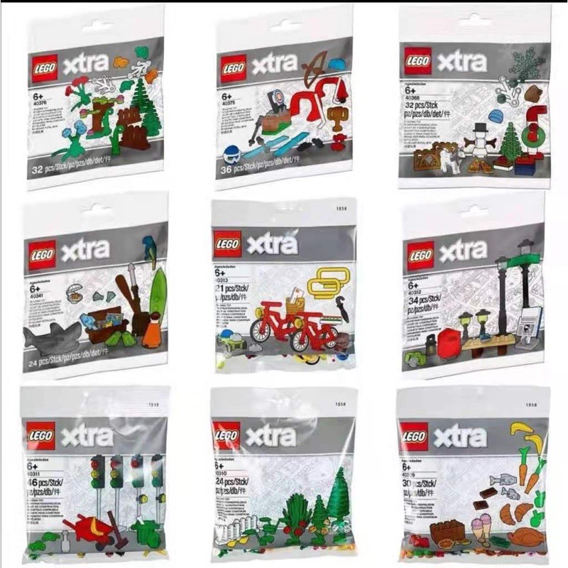 40309/40310/40311/40312/40313/40341/40368 Lego: Xtra NEU. 
