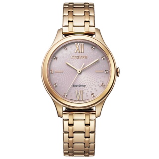 CITIZEN 星辰 (EM0503-75X) LADY'S 水波紋優雅光動能女錶 / 32mm