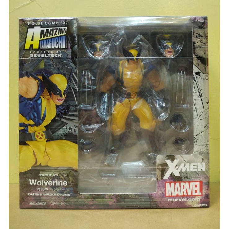 DSC☆全新 現貨 日版 金鋼狼 羅根 Wolverine Series No.005 X戰警 海洋堂 山口式 模型