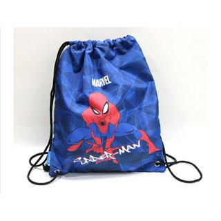 新品上架 impact 怡寶x蜘蛛人 簡易式背袋 束口背袋 (深藍IMMVSDL02NY )