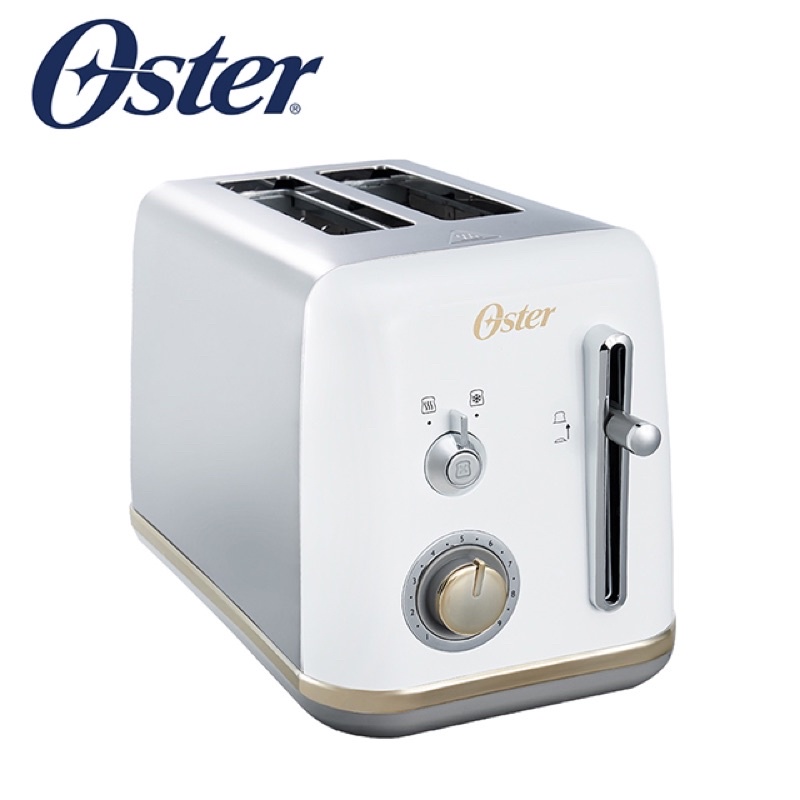 美國 OSTER-舊金山都會經典厚片烤麵包機(鏡面白)