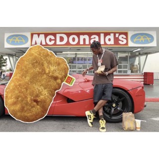 {OGC}Travis Scott x McDonald’s 麥當勞 聯名 超大 雞塊 抱枕