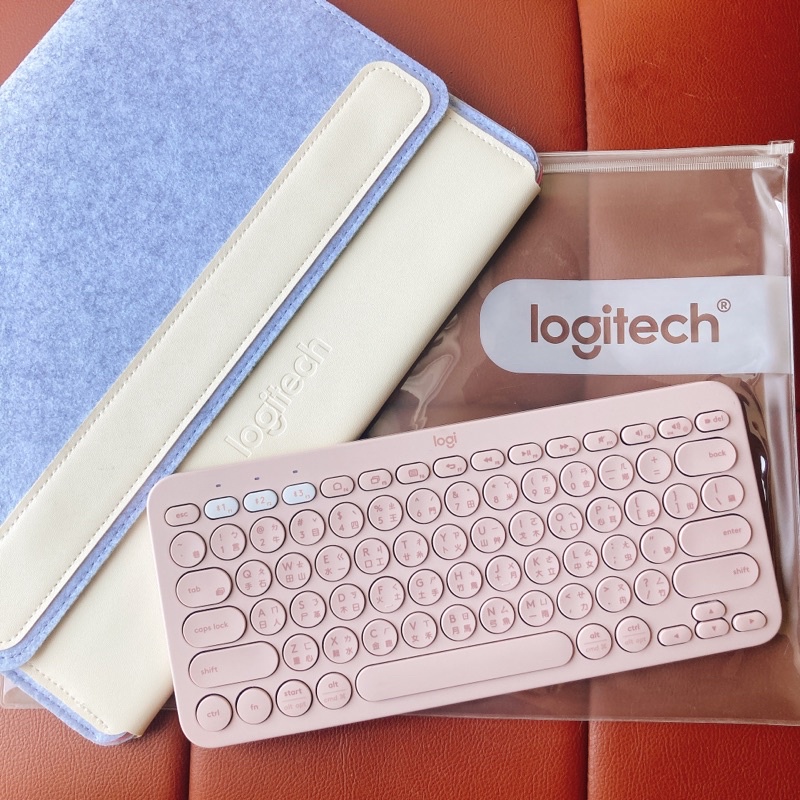 Logitech 羅技 K380 多工藍芽鍵盤 無線鍵盤 藍芽鍵盤 藍芽 玫瑰 粉色