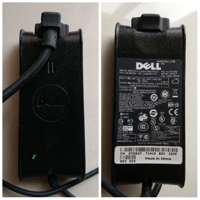 戴爾原廠 筆電 筆記型電腦 65W 充電器 Dell Laptop Adapter Charger