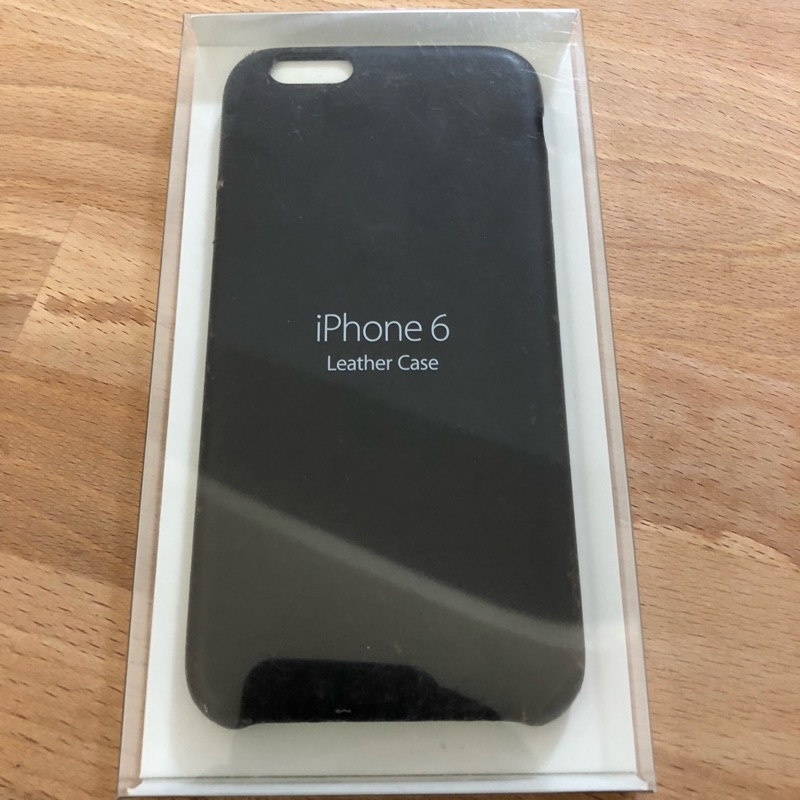 iPhone 6/6s Leather Case Olive Brown 原廠皮革保護套 棕褐色 狀況不佳