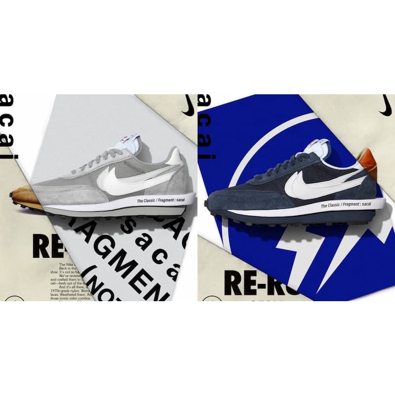 【日貨代購CITY】NIKE LDWaffle x SACAI x FRAGMENT 三方聯名 閃電 鞋子 現貨