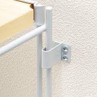 全新 SUS 配件 無印良品 MUJI sus組合層架 防傾倒 牆面固定件 一對 亮面淺灰
