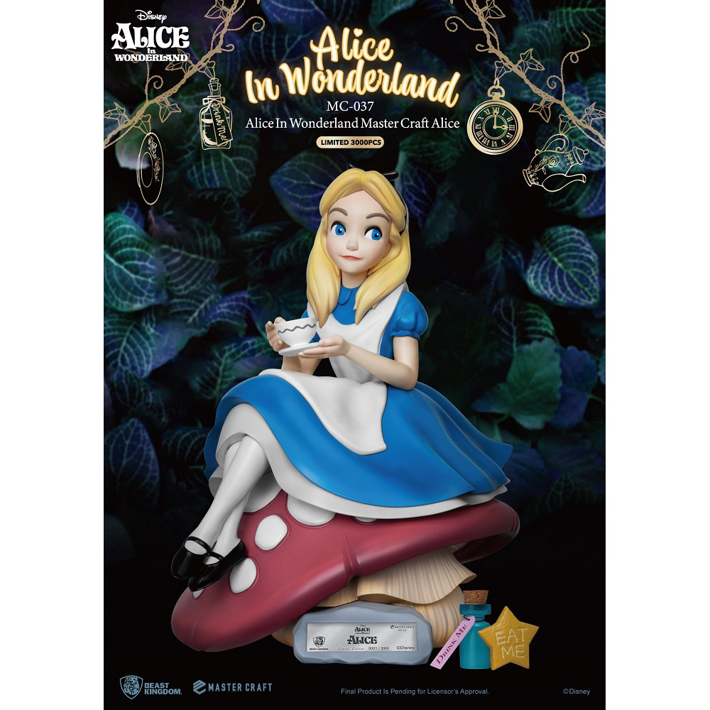 【撒旦玩具 SatanToys】預購 極匠【愛麗絲夢遊仙境】愛麗絲 雕像 Alice In Wonderland