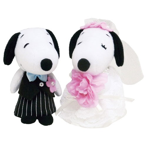 日本代購snoopy 史努比結婚飾品娃娃和風 洋風 西式情人禮物生日訂婚求婚禮車 蝦皮購物
