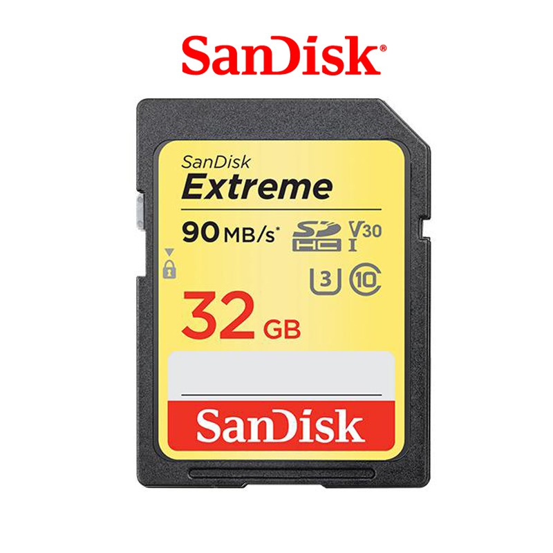 Sandisk Extreme 【eYeCam】SD 32G U3 SDXC 90M 4K 633X 記憶卡