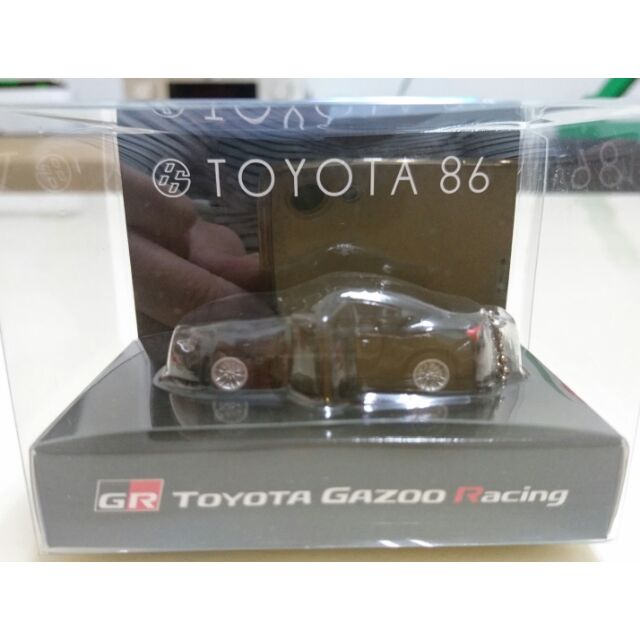 【現貨】TOYOTA 86 GAZOO RACING 小車 鑰匙圈 黑色