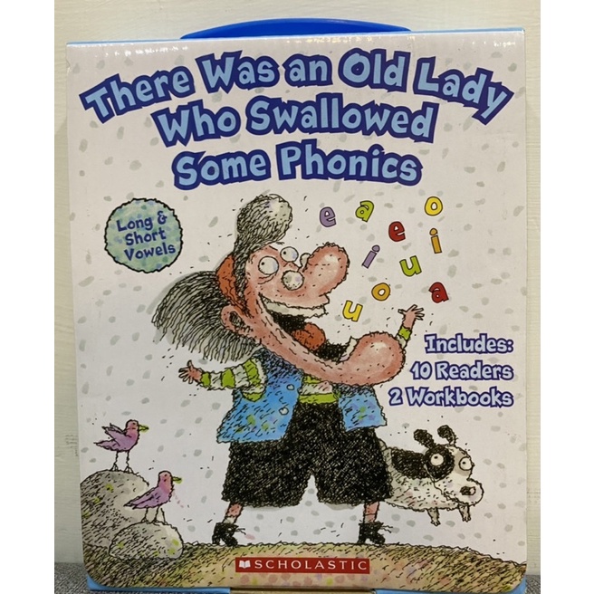 There Was An Old Lady Who Swallowed Some Phonics 等兩套繪本