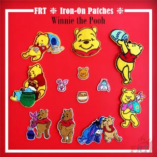 Winnie the Pooh - 迪士尼補丁 1 件卡通 Diy 縫在熨斗上的徽章補丁(小熊維尼 - 系列 3)
