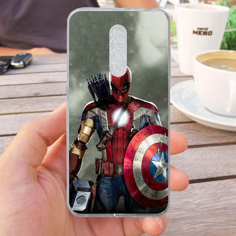 ZTE 中興 V7 Lite Avengers-3 矽膠手機殼保護套