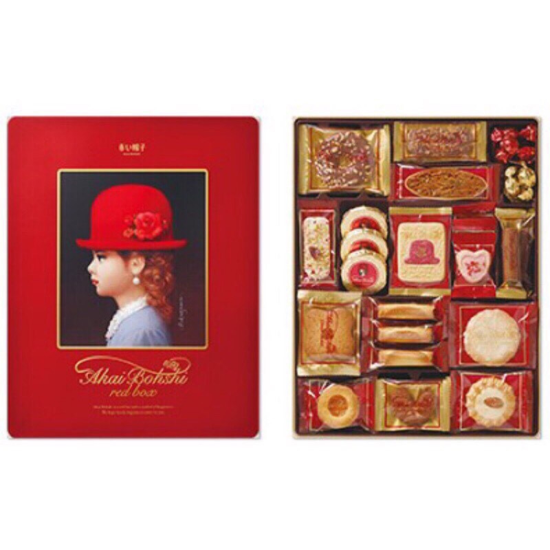 日本 高帽子 紅帽子 喜餅禮盒