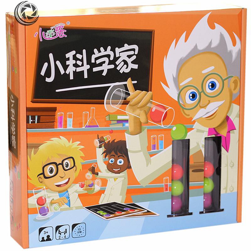 黑影桌遊 台灣出貨 瘋狂小科學家 速度邏輯思維親子玩具 小乖蛋小科學家