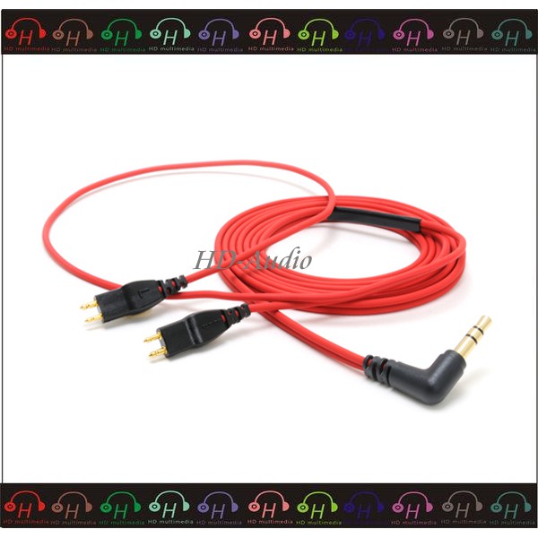 現貨🔥 弘達影音多媒體 日本Oyaide HPC-HD25 HD25耳機升級線 耳機升級線 1.2m  紅色