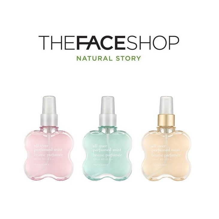 [THE FACE SHOP] All Over Perfume Hair and Body全身香水和身體霧 120ml