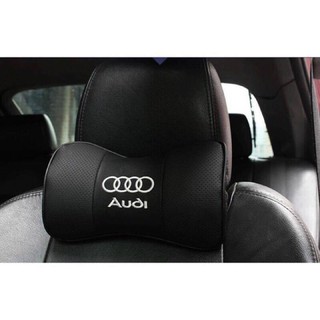 恐高症 奧迪AUDI 真皮頭枕 汽車竹炭護頸枕 A1 A3 A4 A5 A6 A7 A8 Q3 Q5 Q7